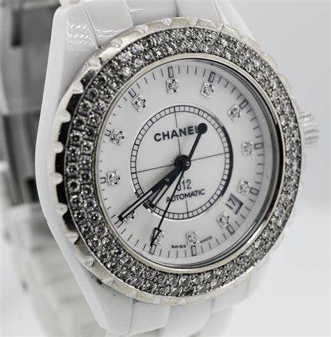 chanel j12 38mm diamond dial|Chanel j12 watch price list.